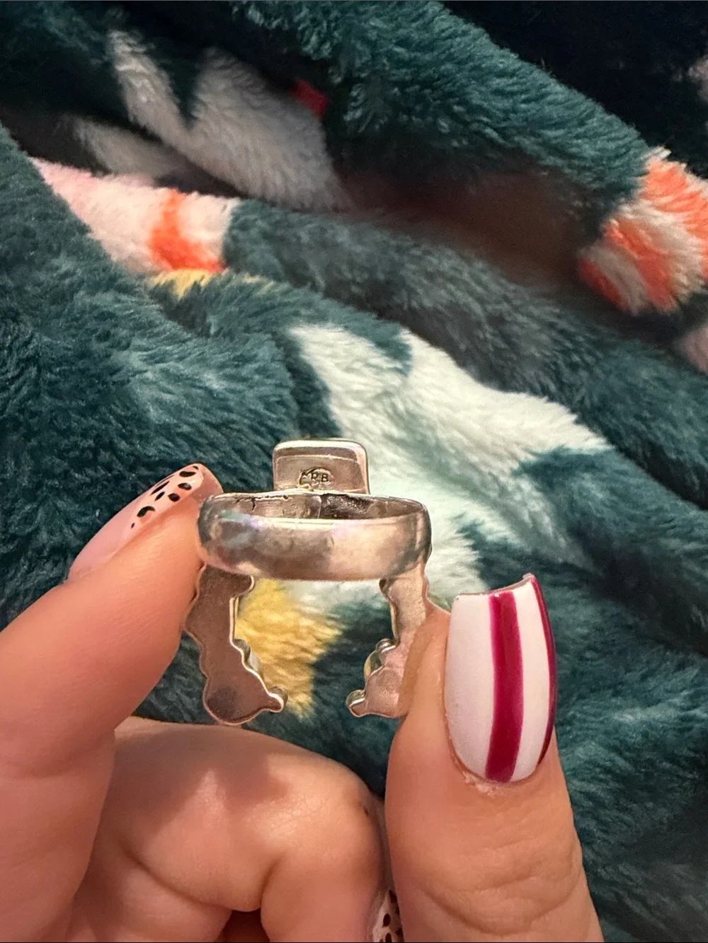Sterling Silver Sleeping Beauty Turquoise Ring